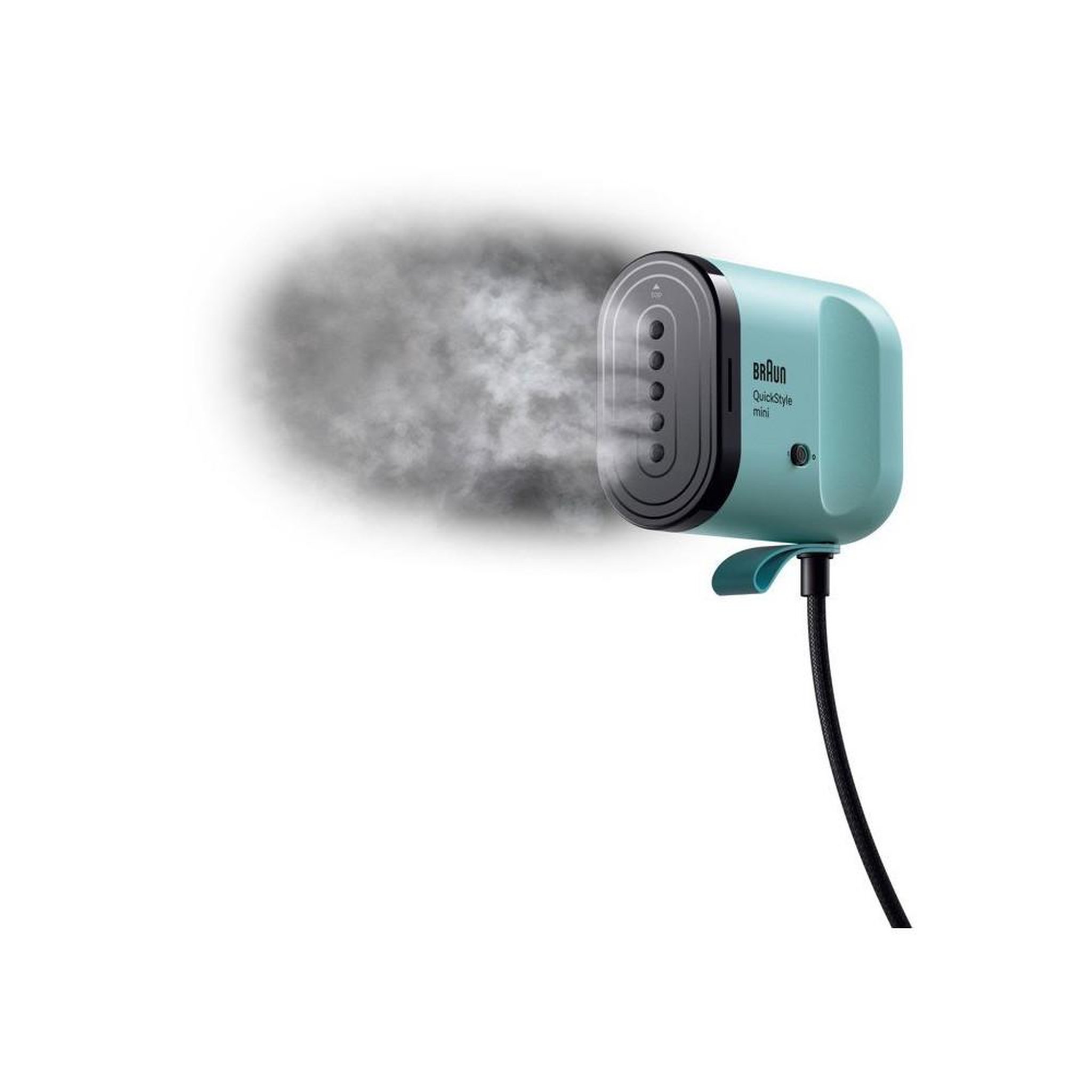 Voir la diapositive 2 : BRAUN Défroisseur vapeur vertical portatif 20 g/min, prêt en 15 secondes, réservoir 80 ml