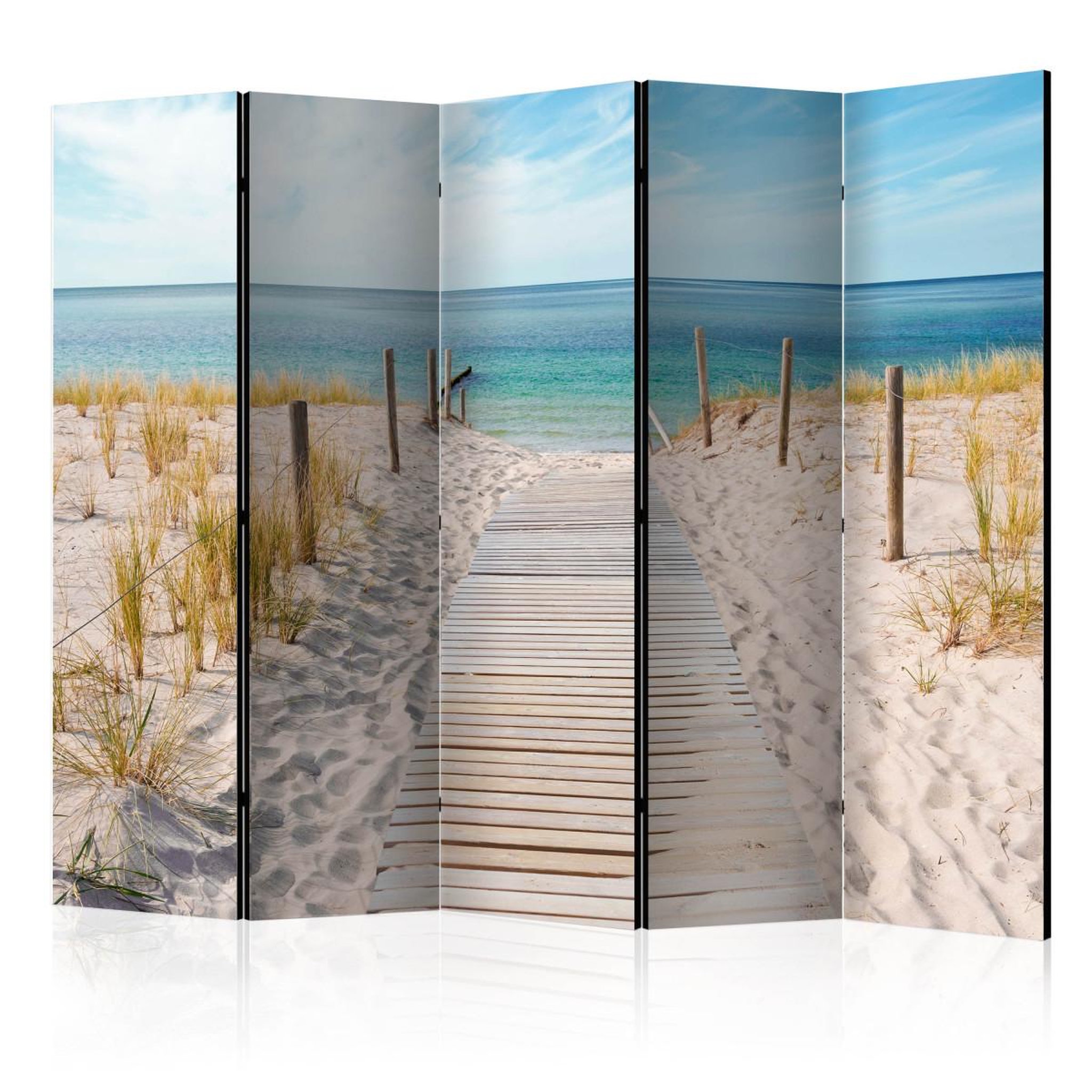 Paris Prix Paravent 5 volets  holiday at the seaside  172x225cm