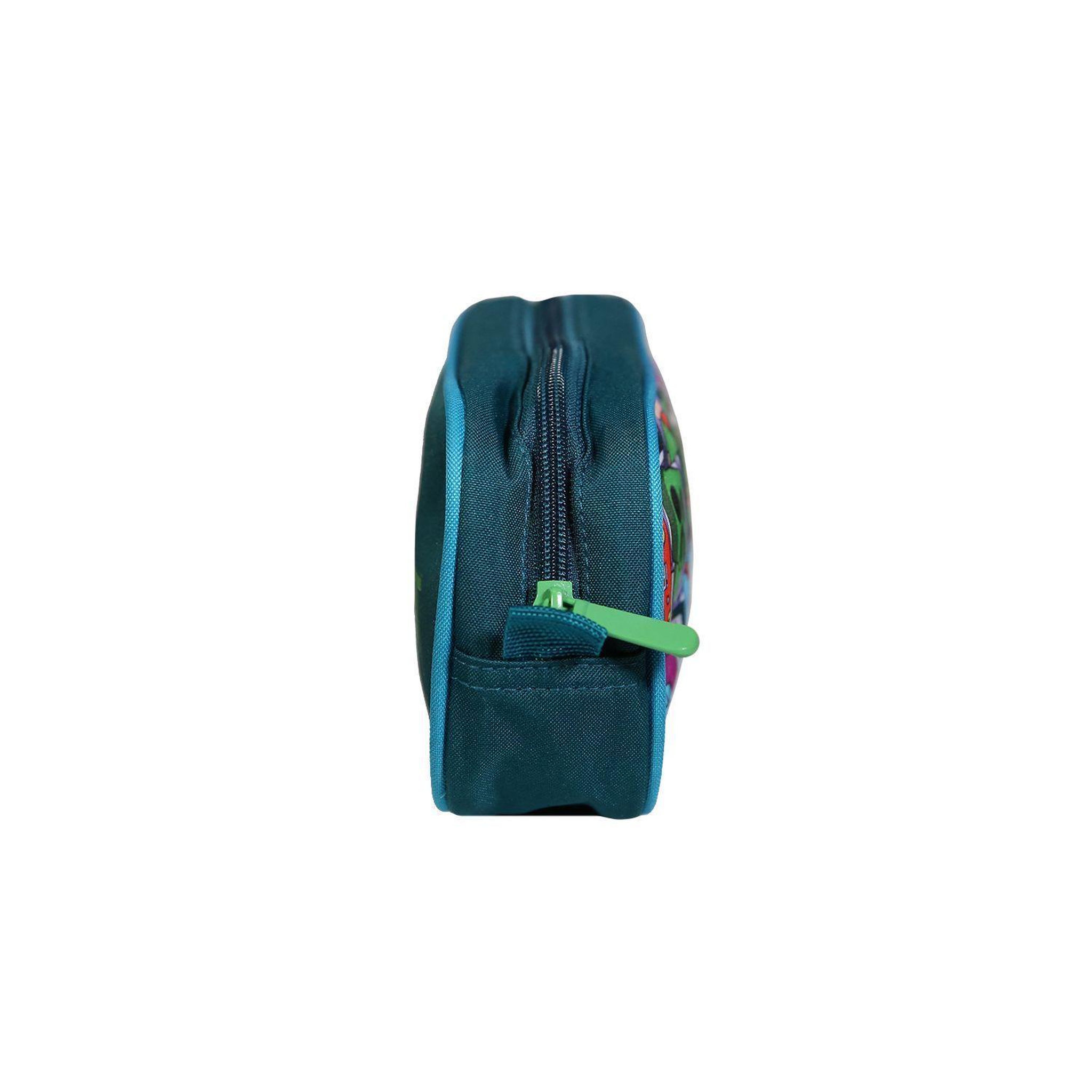 Voir la diapositive 3 : Bagtrotter Trousse scolaire rectangulaire Minecraft Jeu Vidéo Verte Bagtrotter