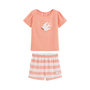 Voir la diapositive 1 : Petit Béguin Ensemble enfant t-shirt et short en éponge Honfleur