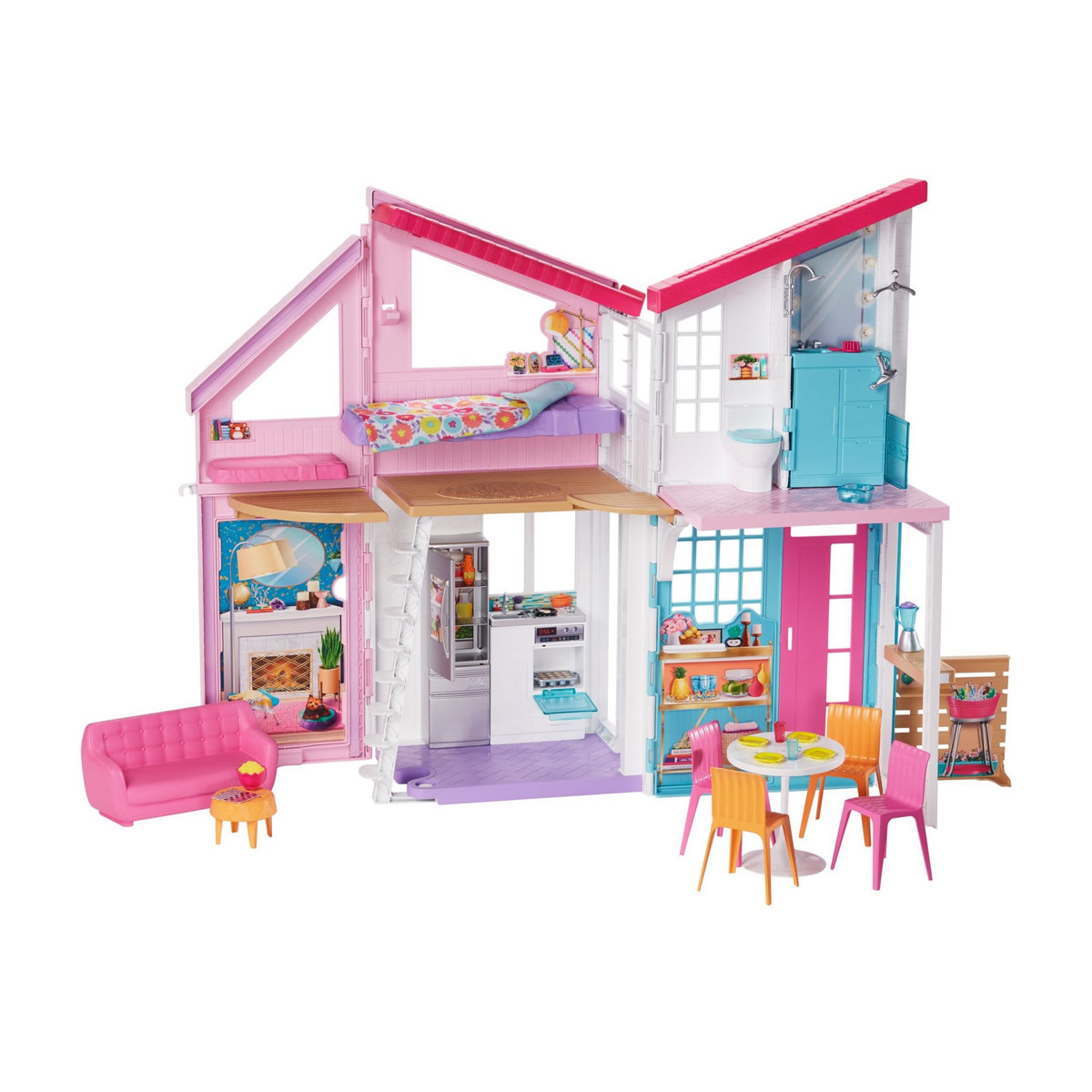 BARBIE La maison à Malibu + 25 accessoires  - Barbie