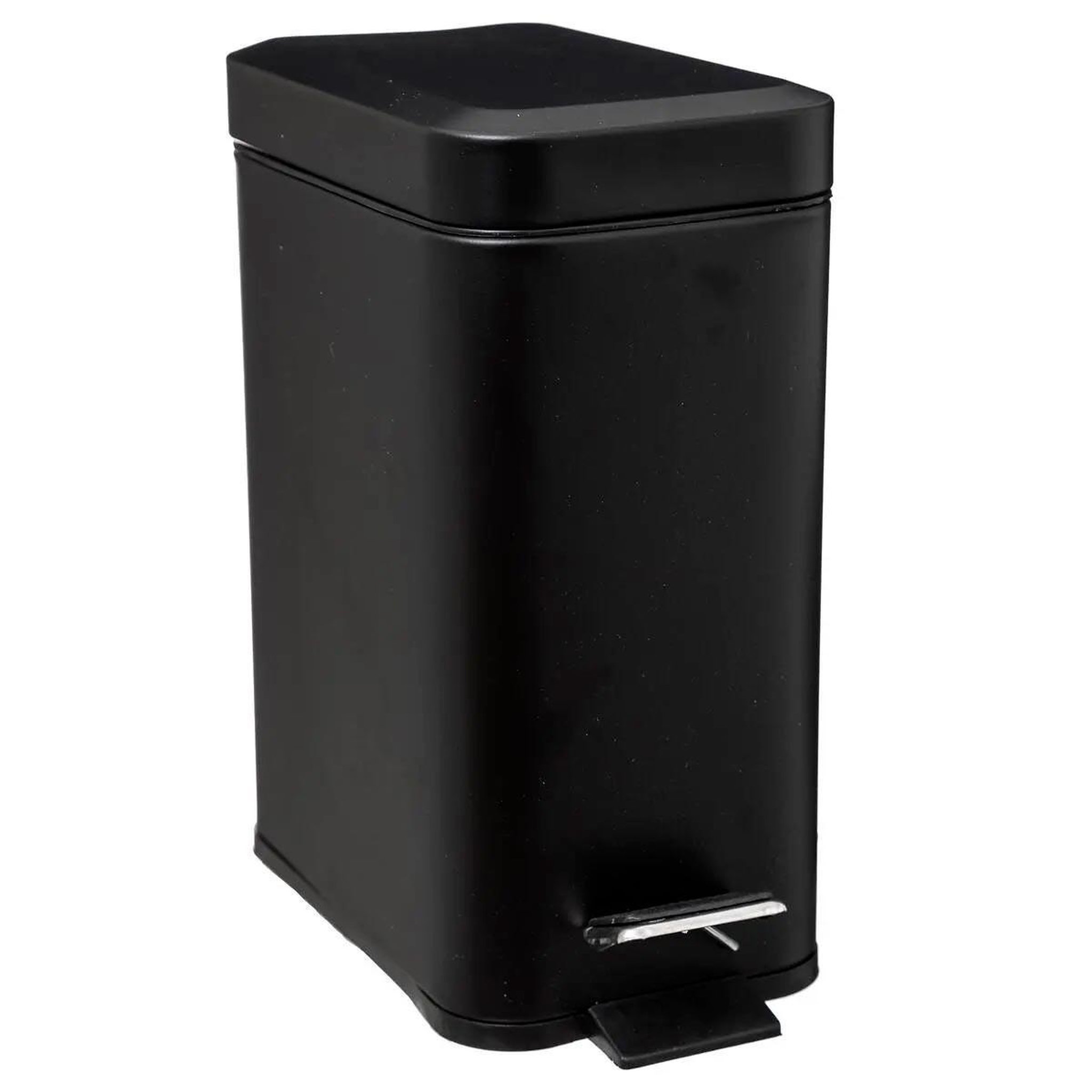 FIVE Poubelle de salle de bain  rectangle  5l noir