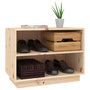 Voir la diapositive 4 : VIDAXL Armoire a chaussures 60x34x45 cm Bois de pin massif