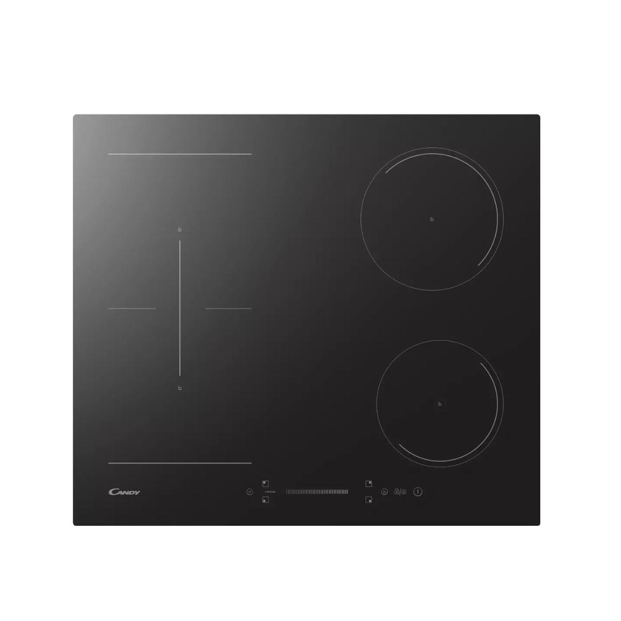 Candy Table de cuisson induction 60cm 4 feux - ctp644scbb