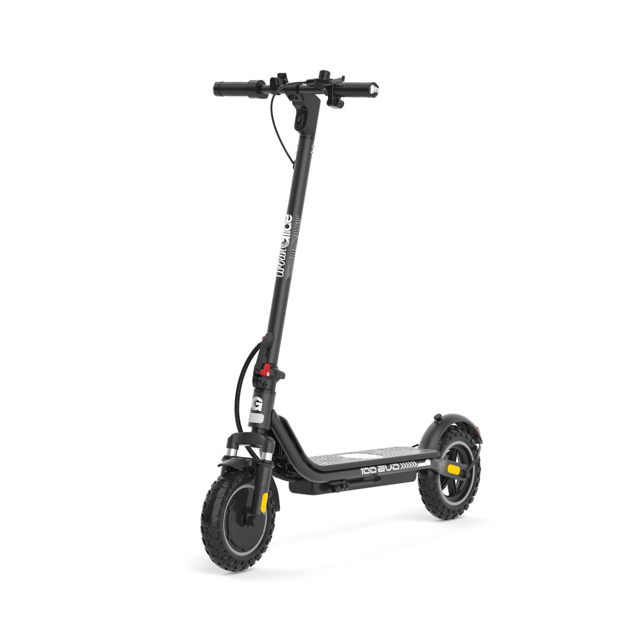 URBANGLIDE Trottinette Électrique Adulte  UrbanGlide 100 EVO –  Moteur 500W -  Autonomie Jusqu'a 25 km - Pneu Cross 10  Gonflable - Batterie 25.2V/10,4Ah - Poids 16Kg