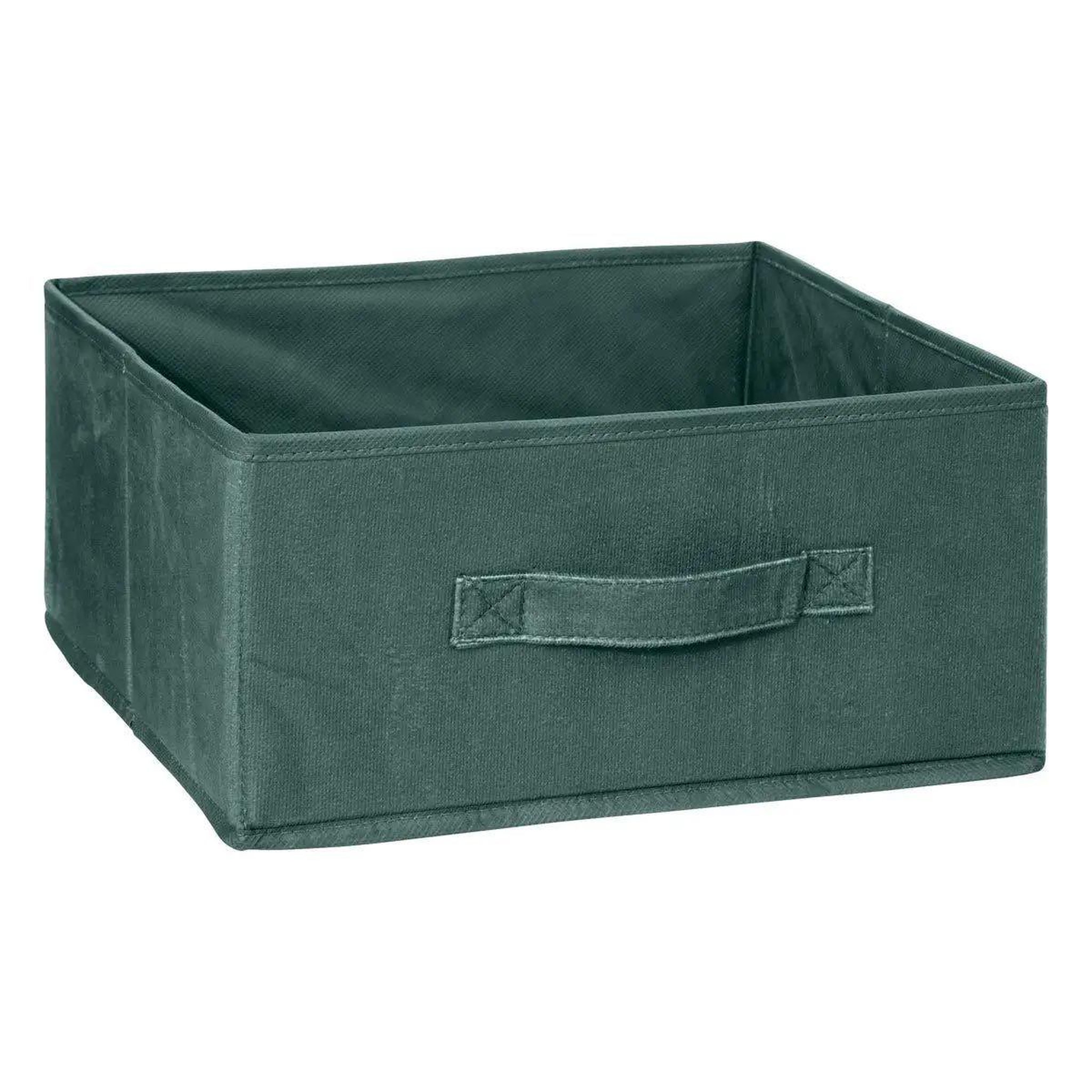 Voir la diapositive 1 : FIVE Boîte de Rangement Velours  Mix n'Modul  31x31cm Kaki