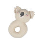 Voir la diapositive 1 : Paris Prix Doudou Hochet Rond Bébé  Koala  14cm Naturel