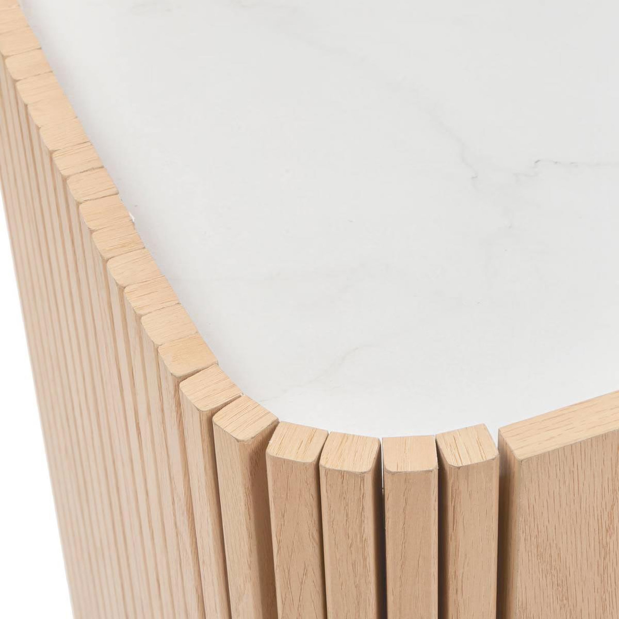 Voir la diapositive 3 : ATMOSPHERA Buffet 2 portes & 2 tiroirs  homelya  160cm naturel