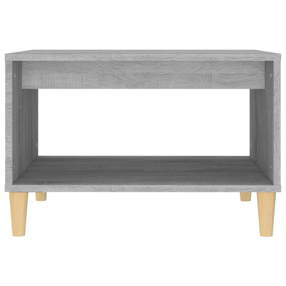 VIDAXL Table basse Sonoma gris 60x50x40 cm Bois d'ingenierie