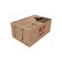 Voir la diapositive 3 : Ubbink Kit 2 en 1 CHEMILUX B22p B23p concentrique D80 ocre plafond et mural UBBINK 184449