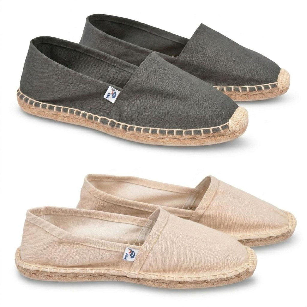 OZABI OZABI Pack 2 Paires Espadrilles Homme Semelle Corde Jute