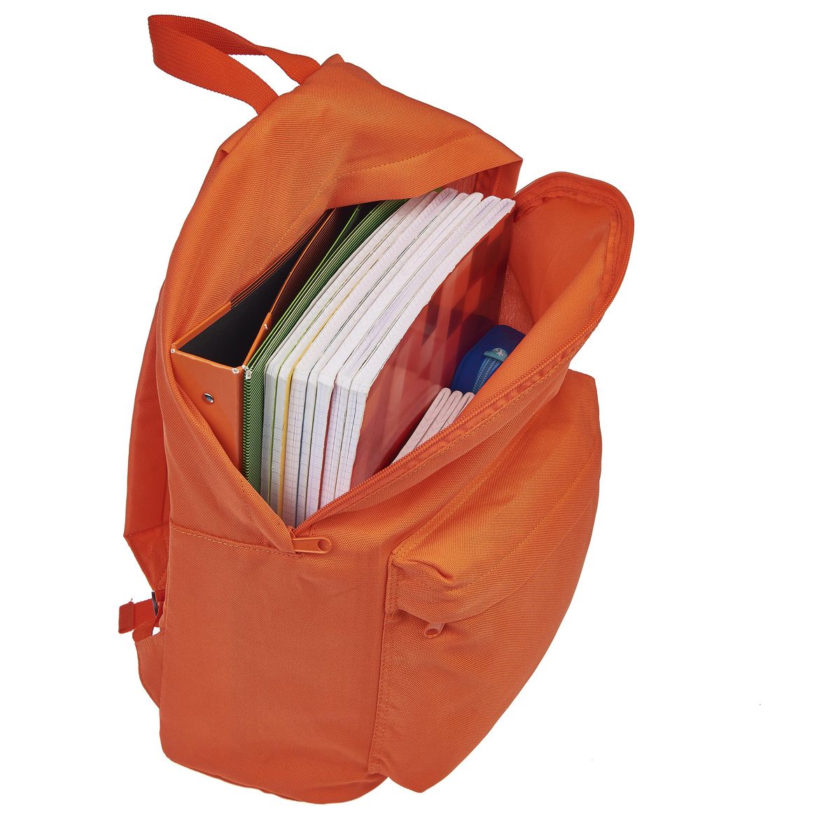 POUCE Sac à dos 1 compartiment rouge