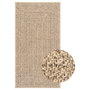 Voir la diapositive 2 : VIDAXL Tapis ZIZUR 100x200 cm aspect de jute interieur et exterieur