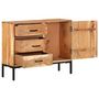 Voir la diapositive 3 : VIDAXL Buffet 88x30x73 cm Bois d'acacia massif
