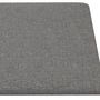 Voir la diapositive 5 : VIDAXL Panneaux muraux 12 pcs Gris clair 30x15 cm Tissu 0,54 m²
