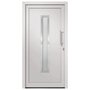 Voir la diapositive 3 : VIDAXL Porte d'entree Blanc 98x208 cm
