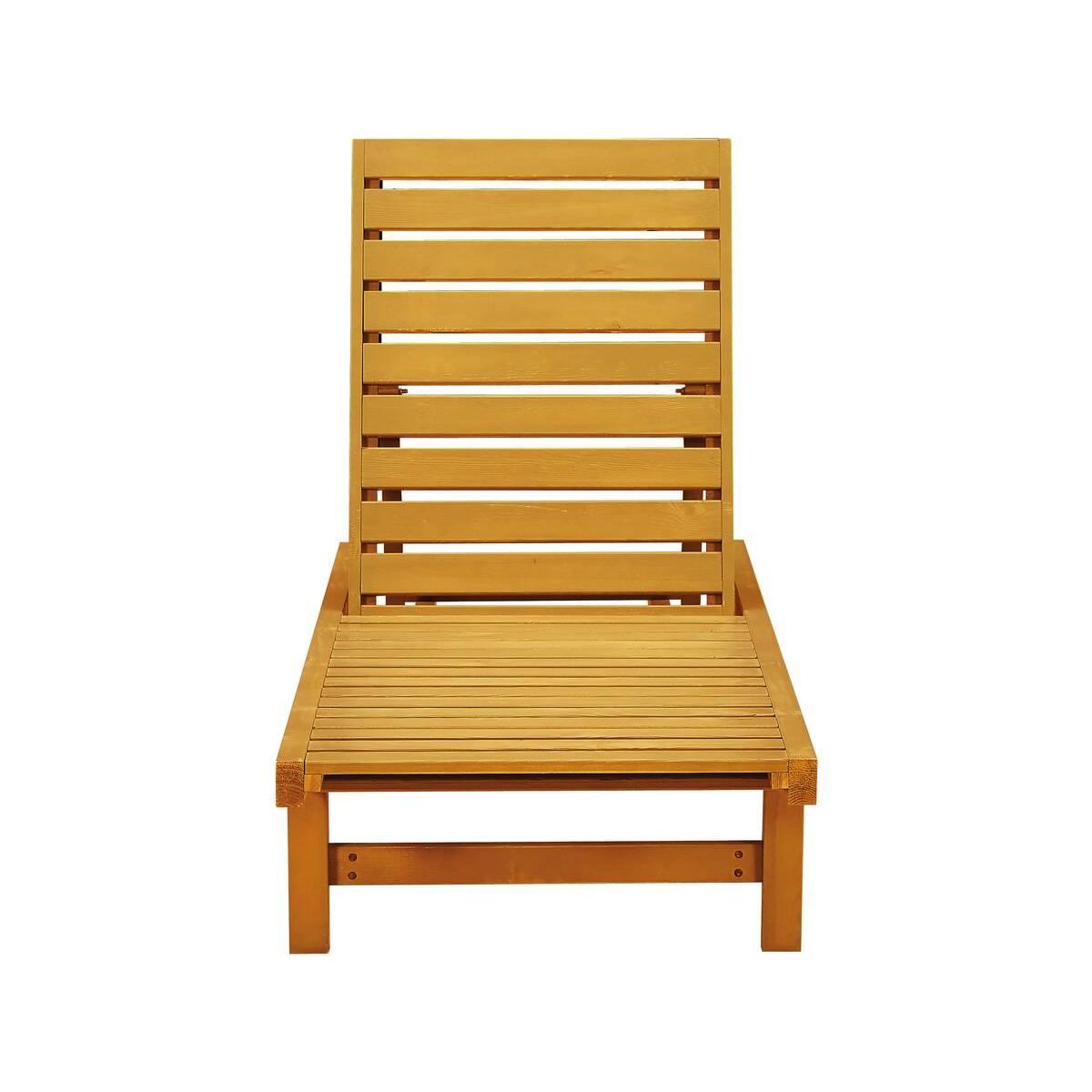 Habitat et Jardin Bain de Soleil en bois  Rawai  -  Marron clair