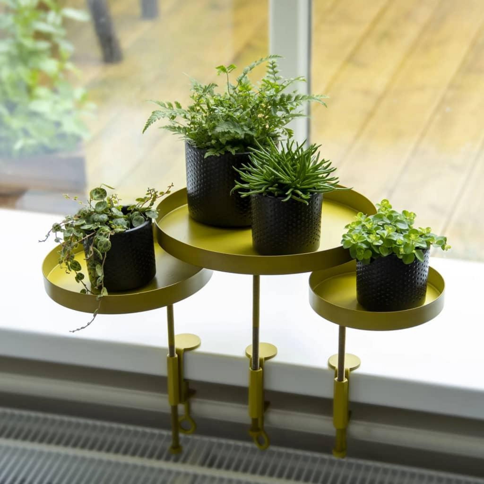 ESSCHERT DESIGN Esschert Design Plateau pour plantes avec pince Rond ...