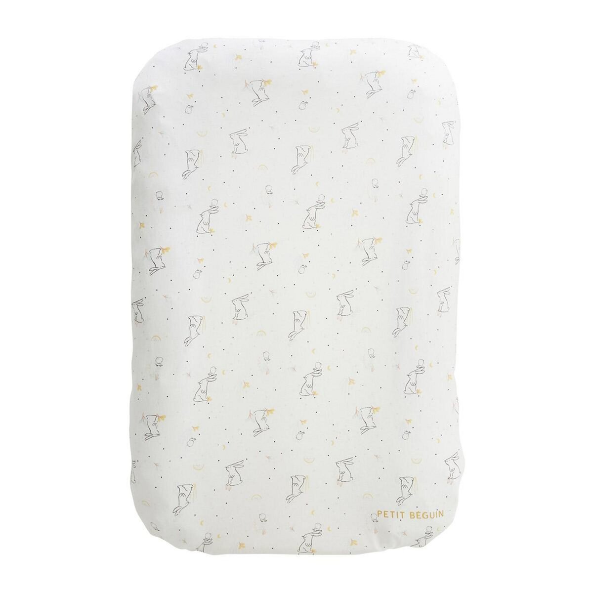 Petit Béguin Lot de 3 housses de matelas à langer Hello Baby