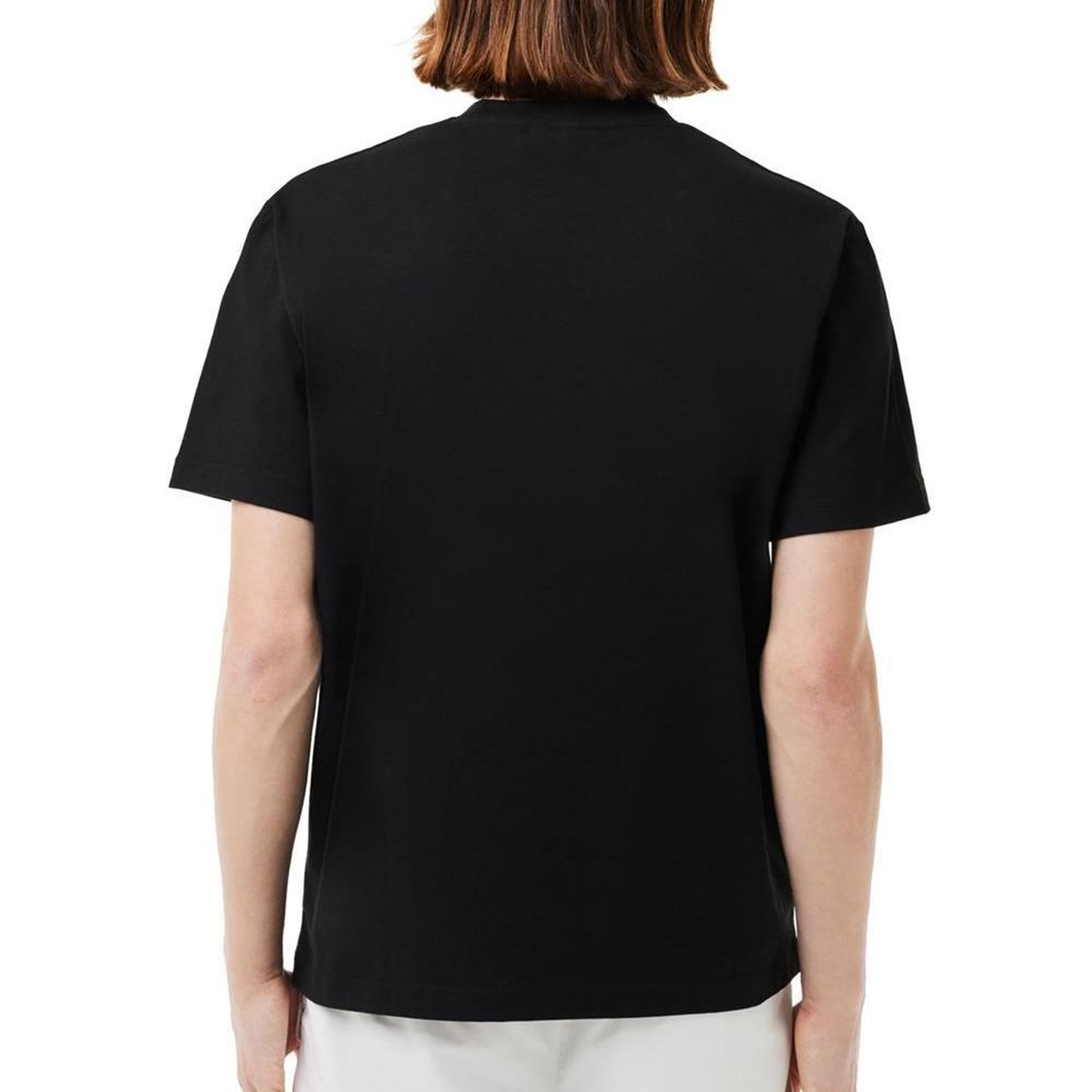 Voir la diapositive 2 : Lacoste T-shirt Noir Homme Lacoste  Klassiek