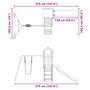 Voir la diapositive 6 : VIDAXL Aire de jeux d'exterieur bois de pin impregne