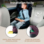 Voir la diapositive 3 : KINDERKRAFT Siège auto i-Size - installation facile avec protection latérale