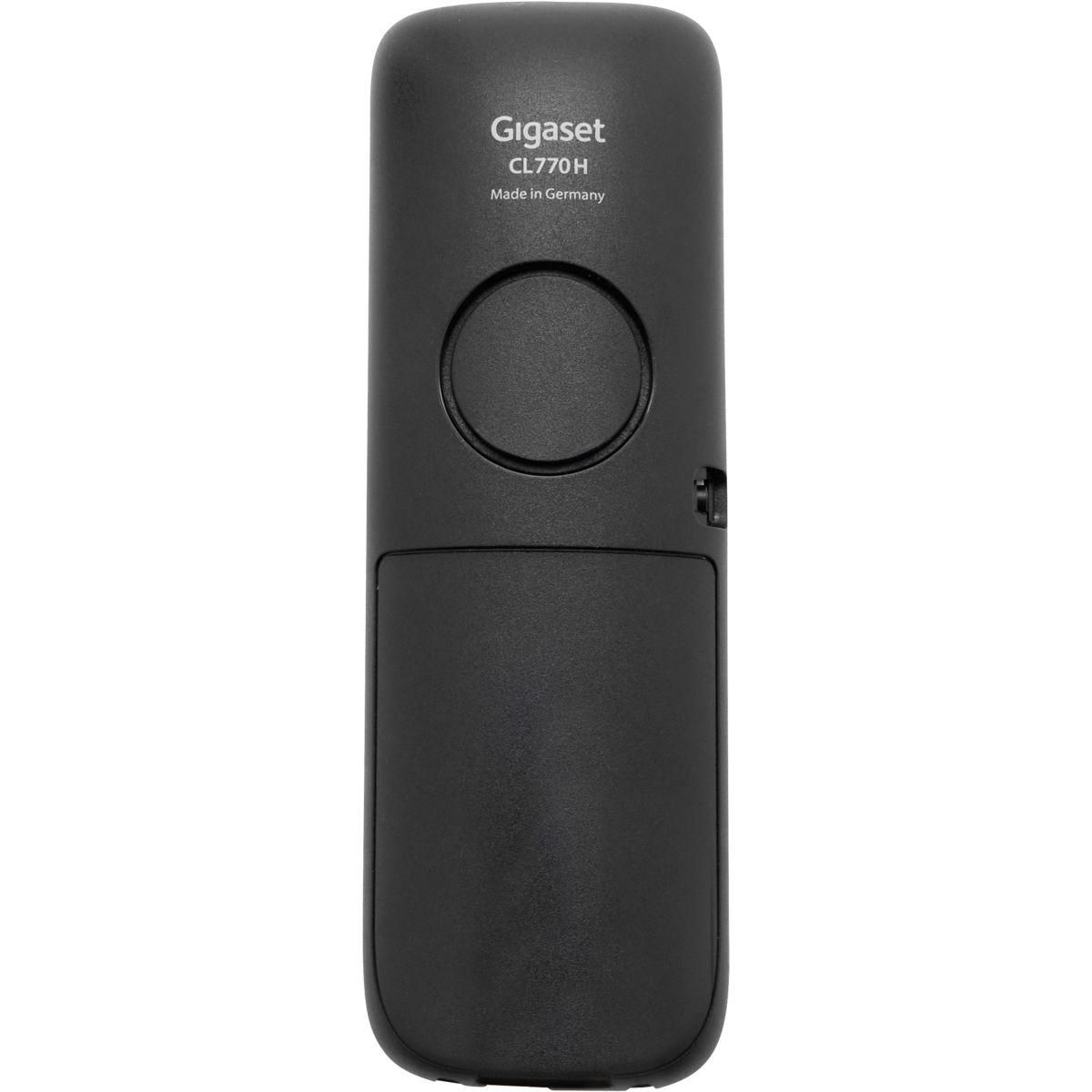 GIGASET Téléphone sans fil CL770A Duo Noir