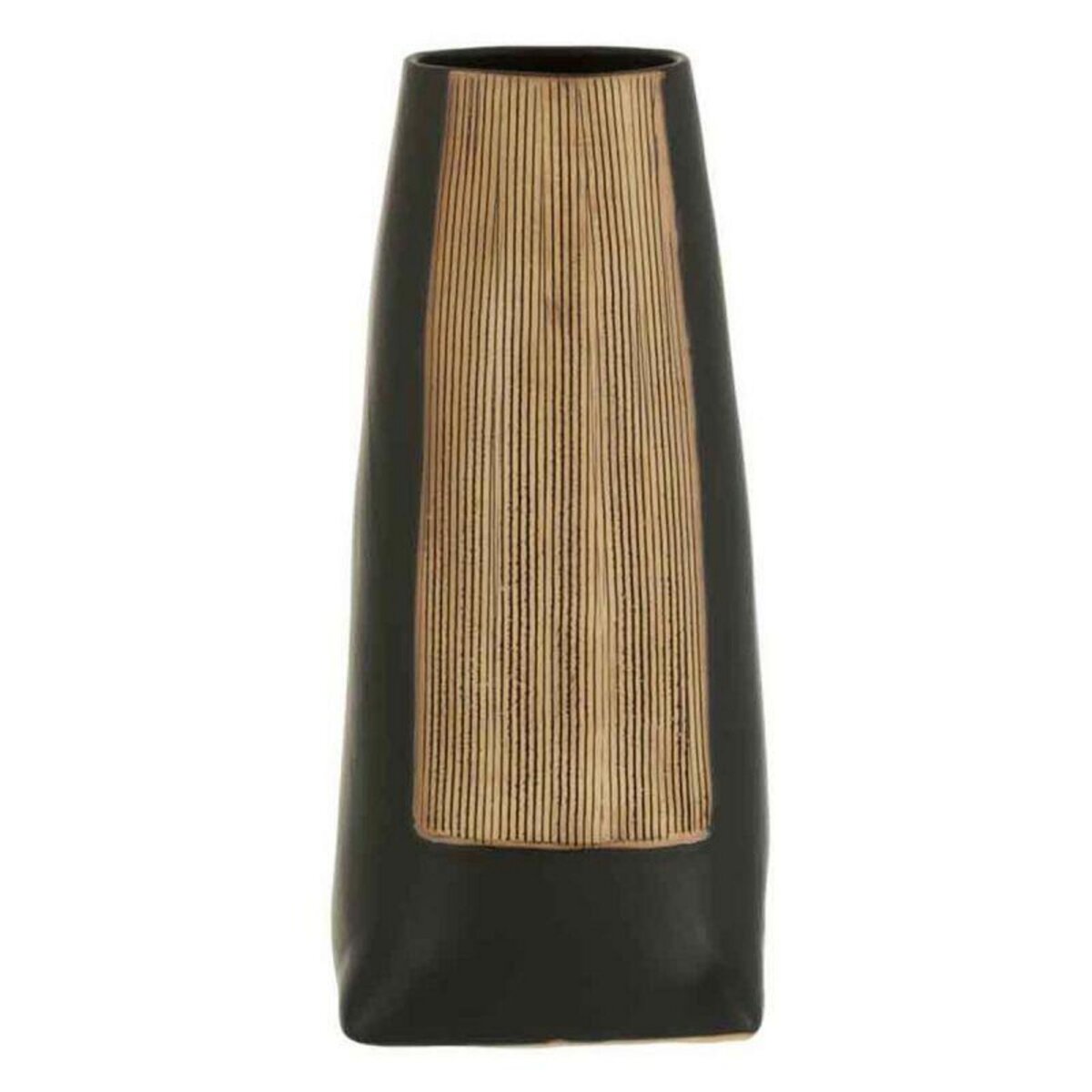 Paris Prix Vase Long Design en Céramique  Maria  29cm Noir