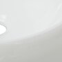 Voir la diapositive 5 : VIDAXL Lavabo de salle de bain avec mitigeur Ceramique Rond Blanc