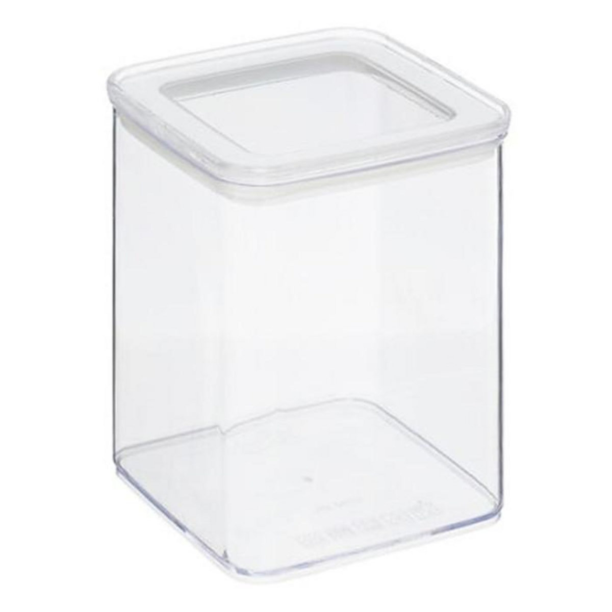 FIVE Boîte de Conservation Carrée  Eske  1L Blanc