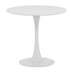 Paris Prix Table à Manger Ronde  Hamden  80cm Blanc