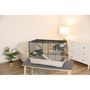 Voir la diapositive 6 : KERBL Cage 3 étages pour petits rongeurs 80*45*53 cm - FLAT NATURE - KERBL