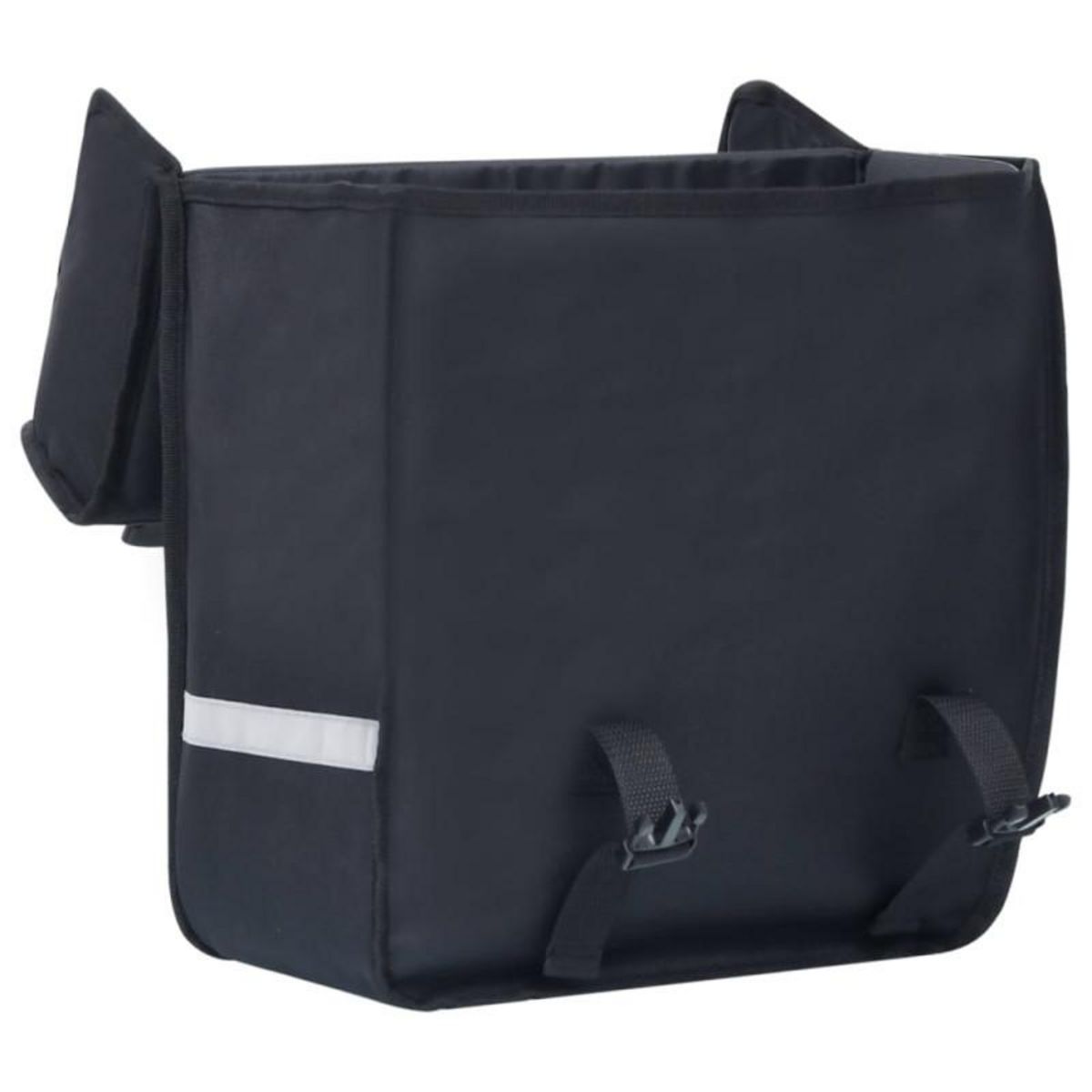 VIDAXL Sac de vélo simple pour porte bagages étanche 21 L Noir