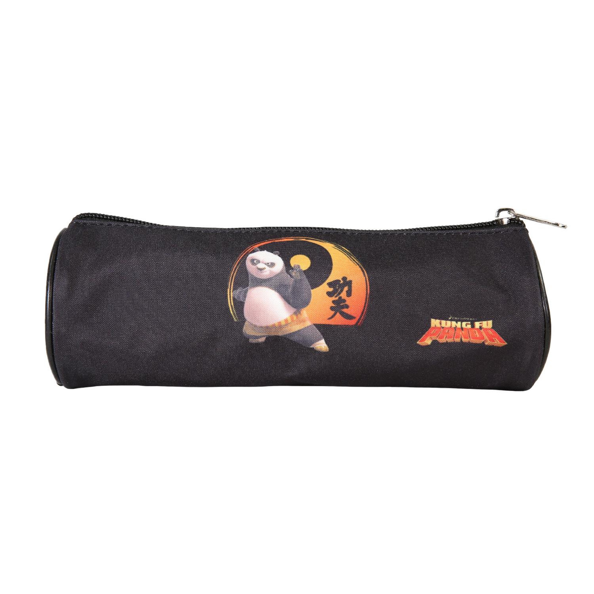 Voir la diapositive 4 : Bagtrotter Trousse ronde noire Kung Fu Panda - Bagtrotter