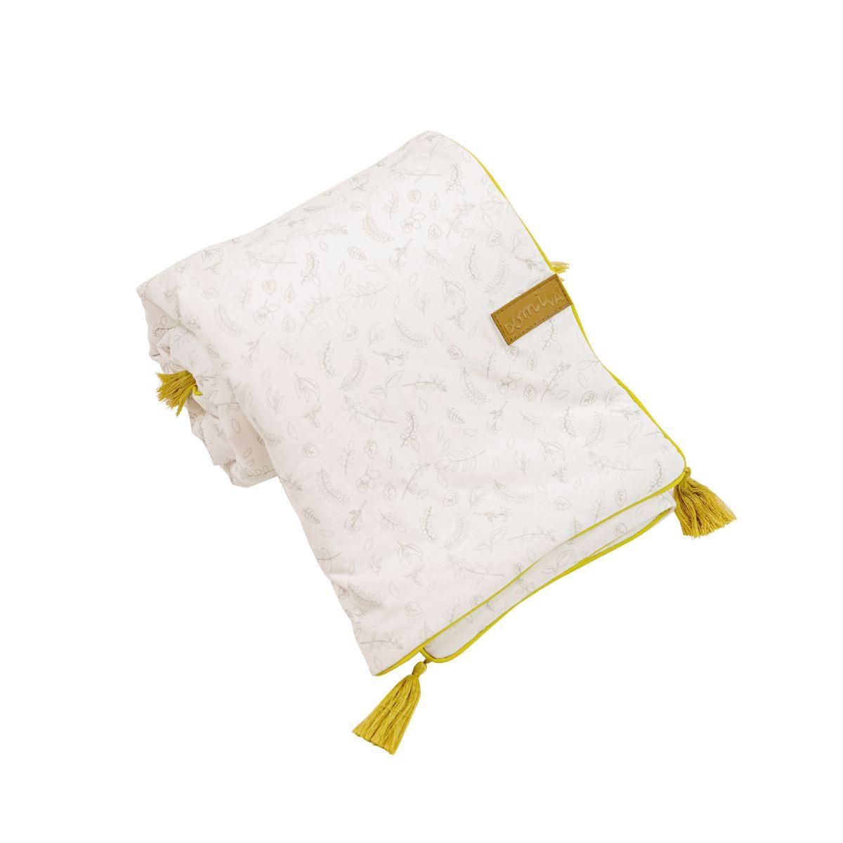 Domiva Couverture double face 75x100 cm Leafy Bunny 