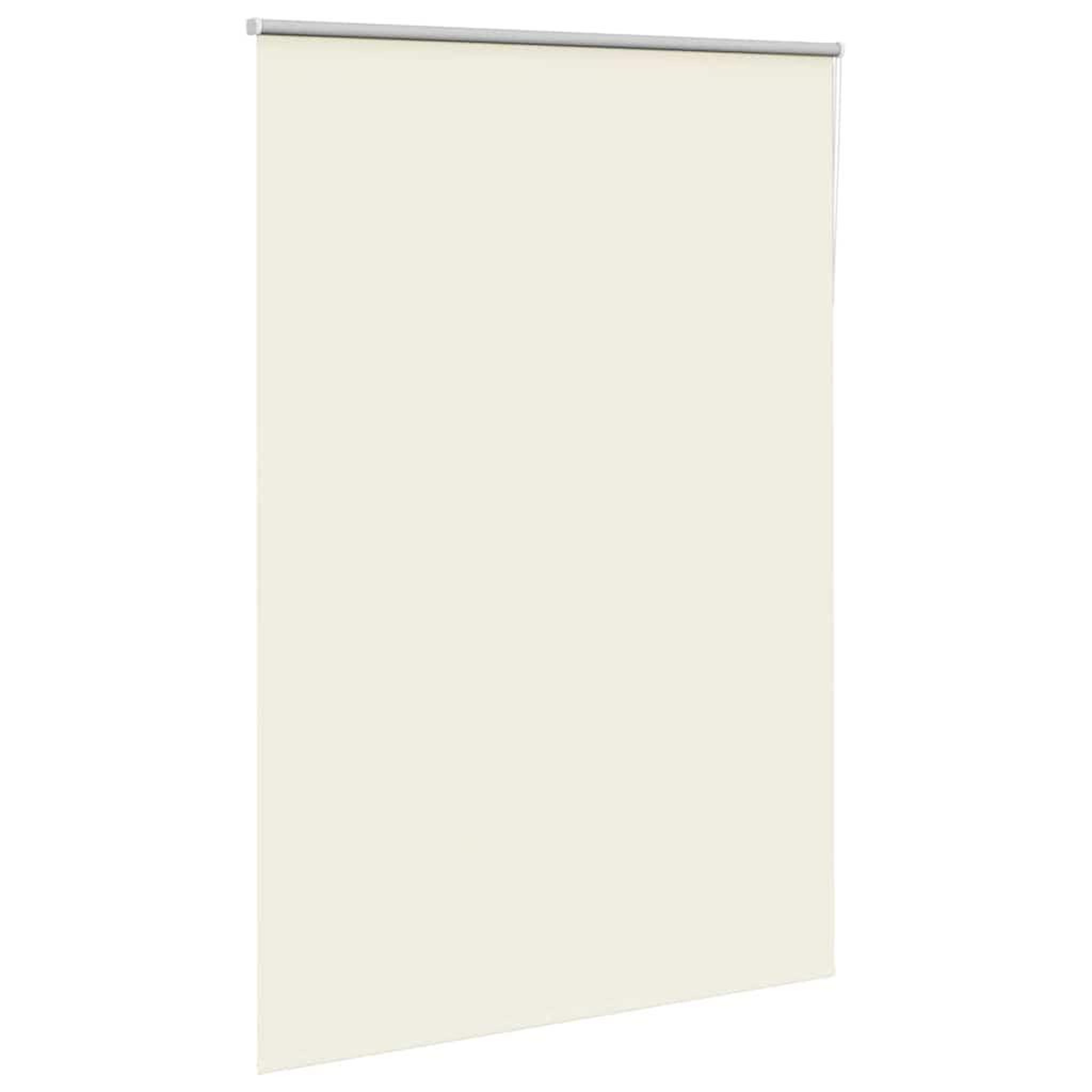 Voir la diapositive 3 : VIDAXL Store enrouleur occultant blanc casse 160x210 cm largeur tissu