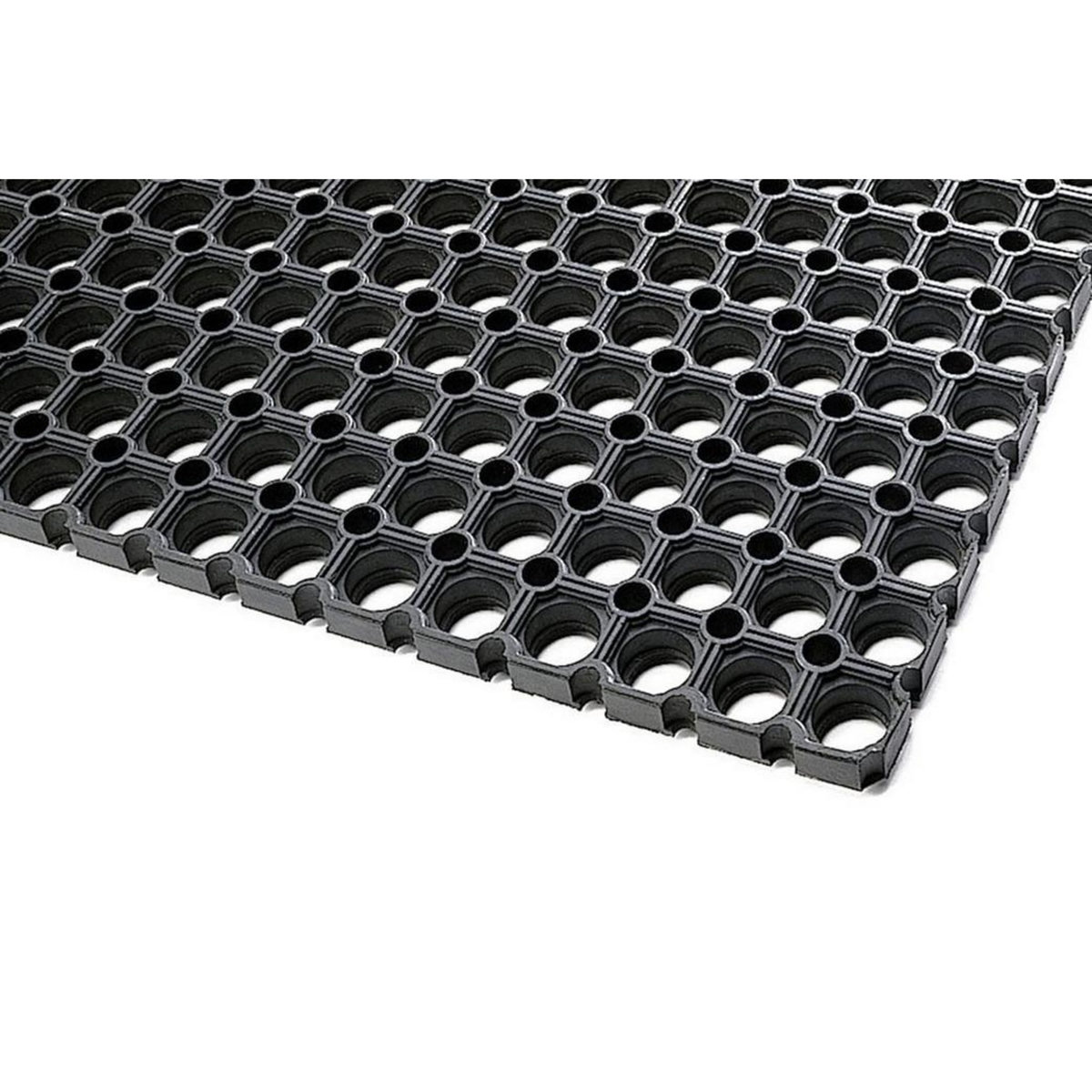Id mat Tapis 100x150cm noir - m68