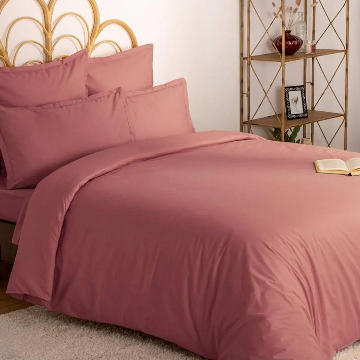 ATMOSPHERA Housse de Couette  Intérieur  240x220cm Blush