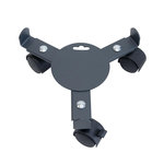 CENTRALE BRICO Roule plante extensible anthracite - 27-37 cm - Acier époxy