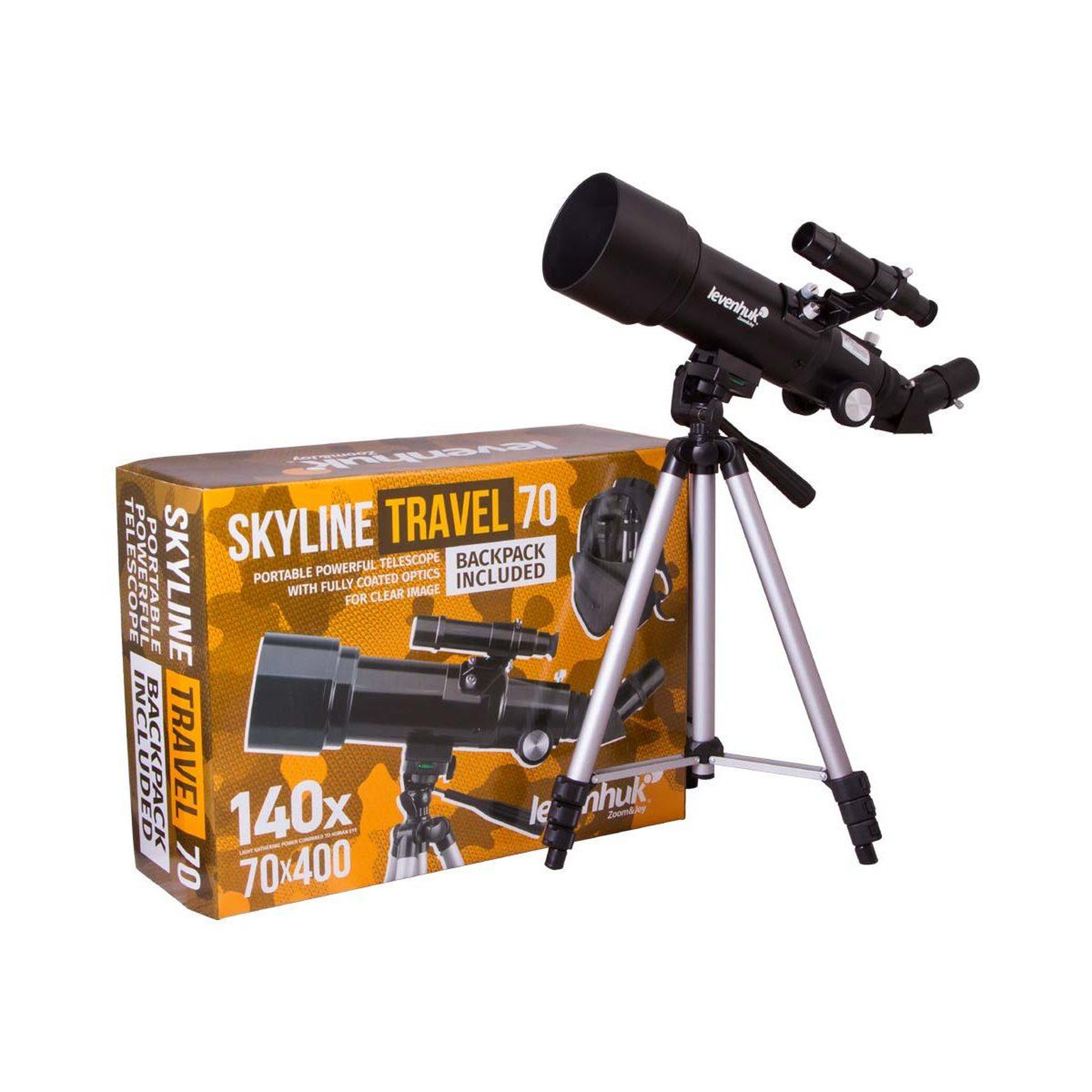 LEVENHUK Télescope  skyline travel 70