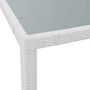 Voir la diapositive 4 : VIDAXL Salon de jardin 5 pcs Resine tressee Blanc-creme