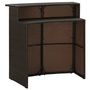 Voir la diapositive 5 : VIDAXL Ensemble de bar de jardin 3 pcs Marron