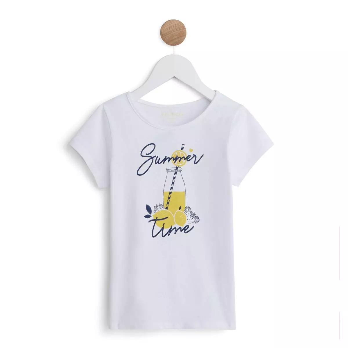 IN EXTENSO T-shirt manches courtes summer time fille