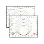 ZENKER Ensemble de 2 Tapis de cuisson en silicone 40 x 30 cm Zenker Smart Pastry