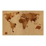 Voir la diapositive 2 : Paris Prix Papier Peint  Tea Map of the World II  450x270cm