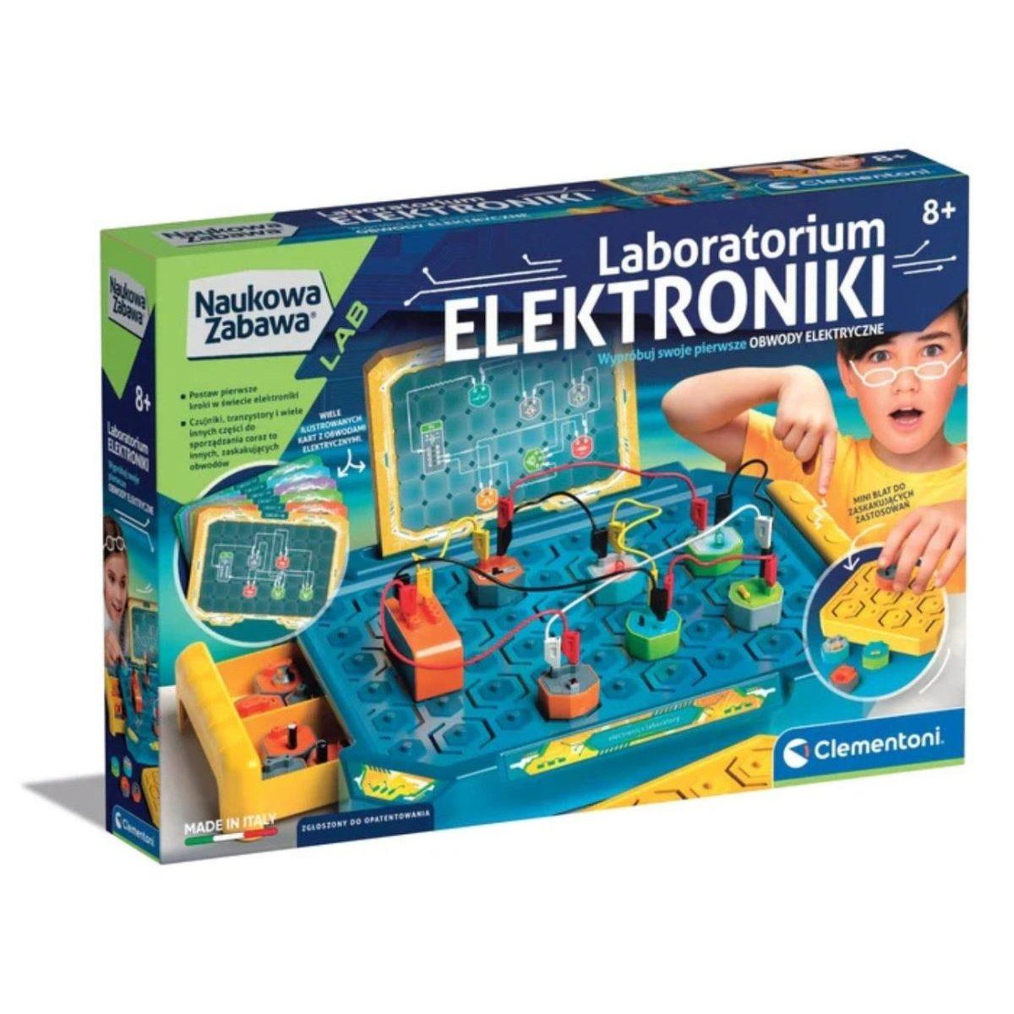 CLEMENTONI Coffret scientifique  50727 science  and  jeu - laboratoire d'électronique