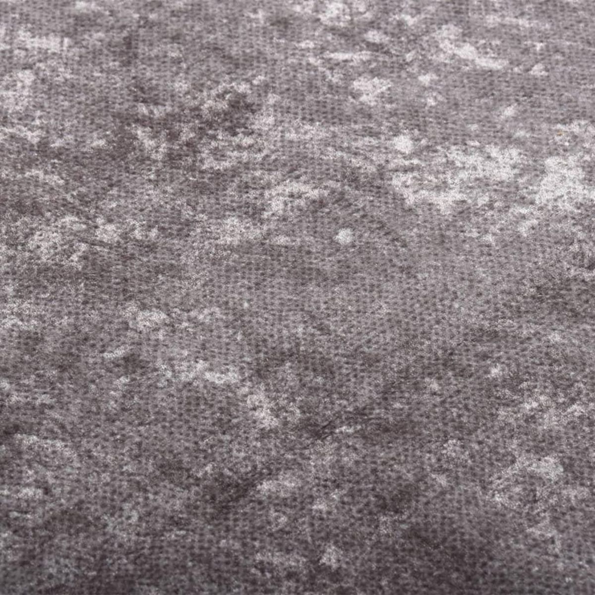 VIDAXL Tapis lavable antiderapant 190x300 cm gris