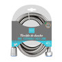 Voir la diapositive 2 : Paris Prix Flexible de Douche  Extensible  1,5-1,8m Chrome