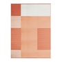 Voir la diapositive 4 : ID MARKET Tapis extérieur GEOMETRIQUE terracotta 270 x 370 CM
