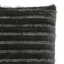 Voir la diapositive 2 : Les Ateliers du Linge Maxi coussin sillon 60x60cm 100% polyester caviar